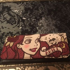Little mermaid tattoo wallet